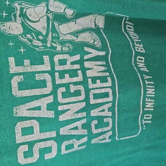Toy Story Green Space Ranger Academy T-Shirt - Picture 5 of 6